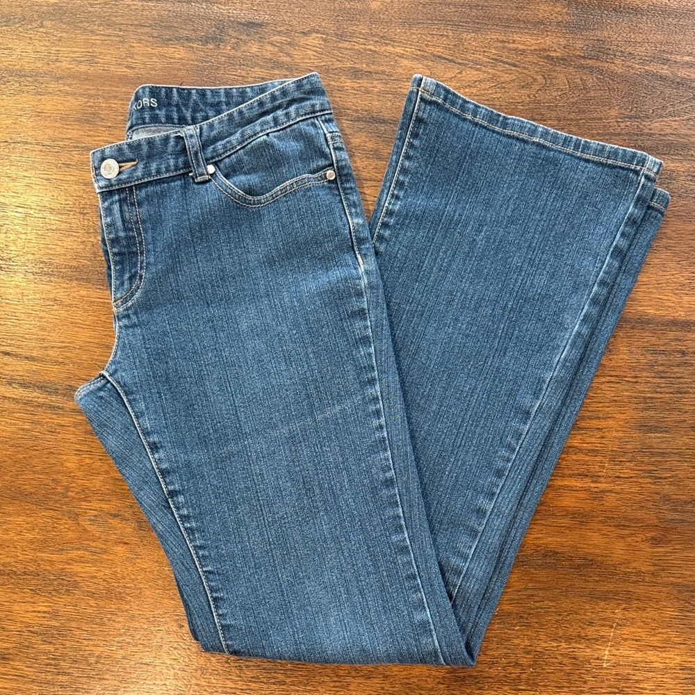 Michael Kors Mid-Rise Straight Leg Jeans - Size 4